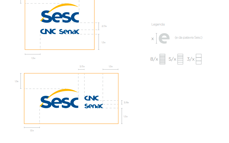 minha logo - manual de identidade - exemplo sesc