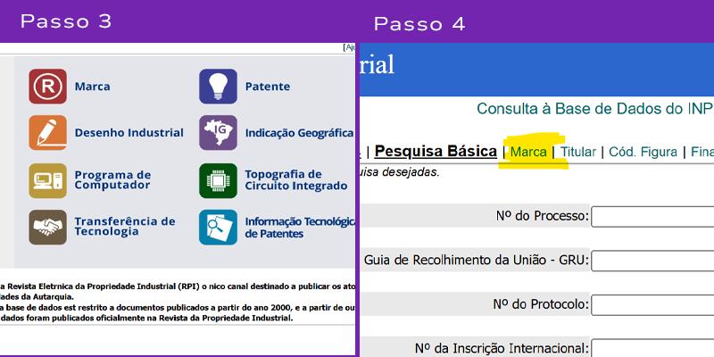 como saber se a marca já está registrada passo a passo